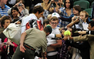 Federer chiều fan giỏi nhất làng banh nỉ