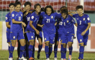 Tuyển nữ Thái Lan được thưởng tiền vì chỉ thua 0-5