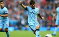 David Silva lên dây cót tinh thần cho Man City trước Chelsea