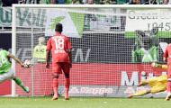 Leverkusen bị Wolfsburg đè bẹp 4-1 tại vòng 4 Bundesliga