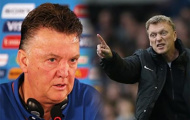 David Moyes vượt trội Van Gaal khi dẫn dắt M.U