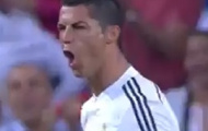 Video: Ronaldo bật cao ghi bàn (Real Madrid 3-1 Elche)