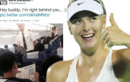 Sharapova gây xôn xao với bức ảnh hài hước