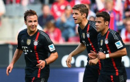 Vòng 6 Bundesliga: 'Hùm xám' vững ngôi đầu