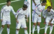C.Ronaldo, Sergio Ramos cãi nhau kịch liệt trên sân