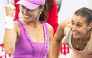 Vô địch Vũ Hán, Martina Hingis và Flavia Pennetta tiến gần hơn đến WTA Finals