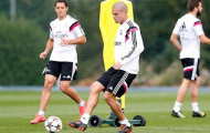 Real đón Pepe trở lại tập luyện cho Champions League