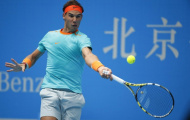 'Khẩu thần công' Nadal tiễn trái 1 tay về nước