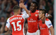 Danny Welbeck khắc tên vào ngôi đền lịch sử của Arsenal