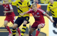 Video: Hamburger SV khiến Dortmund ngậm trái đắng trên sân nhà
