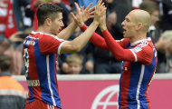 Song tấu Lewandowski - Robben: Cặp đôi hoàn hảo của Bayern Munich