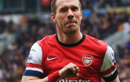Video: Màn trình diễn của Lukas Podolski trong màu áo Arsenal