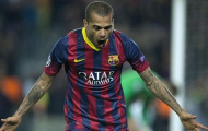 Dani Alves bất ngờ muốn ở lại Barca