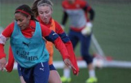 Cận cảnh buổi tập của đội nữ Arsenal