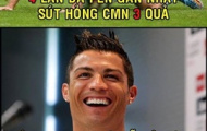 Ảnh chế: Ronaldo cười nhạo Messi đá hỏng phạt đền