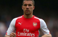 Podolski tuyên bố muốn rời Arsenal