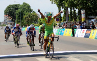 Giải đua xe đạp Nam Kỳ Khởi Nghĩa 2014 – Chặng 2: Thay đổi áo vàng sau chặng đua dài