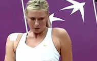 Video: Cú ngã cực sexy của Sharapova tại Warsaw 2009