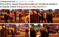 Pique xin lỗi vì hành hung cảnh sát