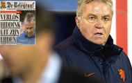 Báo chí Hà Lan: 'Hãy giúp Hiddink thoát khỏi sự đau đớn'
