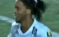 Video: Ronaldinho đánh đầu ghi bàn tại giải VĐQG Mexico