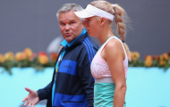 Với Wozniacki, ông bố là tuyệt nhất