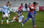 CSKA Moscow 2-2 Man City: Không tưởng!