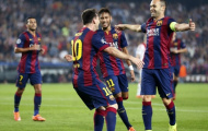 Đồng đội muốn chứng kiến Messi phá kỷ lục tại Bernabeu