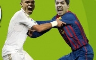 Siêu mẫu “kết” Real đặt cửa Suarez cắn Pepe