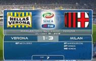Video: Tổng hợp trận Verona 1-3 AC Milan