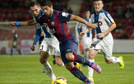 Luis Suarez lần đầu đoạt Cúp cùng Barca