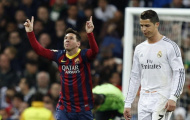 Messi thua thảm Ronaldo trong cuộc đua Quả bóng vàng