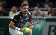 Wawrinka bị loại tại vòng 3 Paris Masters