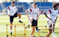 Cận cảnh buổi tập của dàn sao Real Madrid