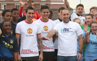 Marcos Rojo chế giễu Aguero trước trận derby