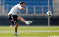 Bale trở lại tập luyện cho suất đá chính tại Real Madrid
