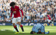Fellaini nhổ nước bọt vào Sergio Aguero?