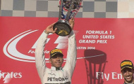Hamilton về nhất tại GP Mỹ, nới rộng khoảng cách với Rosberg