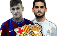 Video: Neymar và Isco 'đọ' kỹ thuật với nhau