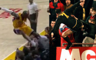 Kobe Bryant suýt lặp lại cú đạp khán giả như Cantona
