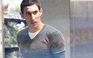Angel di Maria 'đảm đang' đưa vợ đi siêu thị