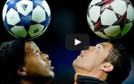 Video: Cristiano Ronaldo đọ kĩ thuật với Ronaldinho