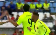 Video: Neymar gỡ hòa (Almeria 1-1 Barcelona)