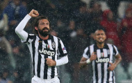Juventus mất cả Pirlo lẫn Vidal trong trận đấu tối nay