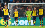 Thua 2 bàn trong 3 phút, Arsenal bật khỏi top 5