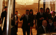 David Beckham lịch thiệp và rạng rỡ tại Hà Nội