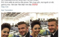 Cộng đồng mạng GATO với bức ảnh tự sướng của Tóc Tiên và Beckham