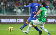 ĐHTB Serie A vòng 11: Còn ai xuất sắc hơn Tevez?