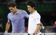 Federer dắt tay Nishikori vào bán kết