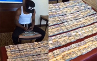 Độc cô cầu bại Mayweather lại khoe tiền